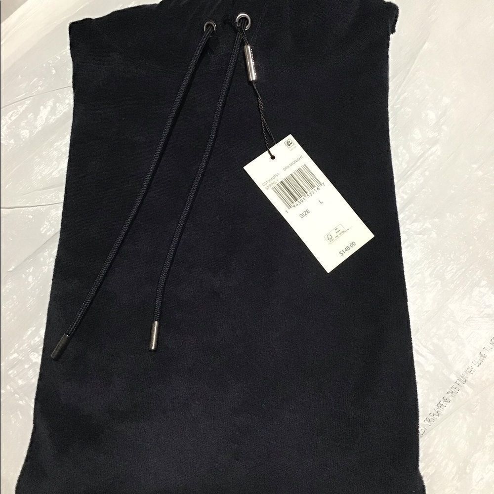 Michael Kors Men's Regular-Fit Terry Hoodie Large - Picture 6 of 11